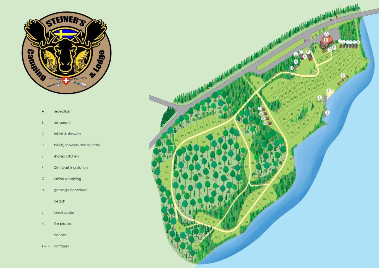 Steiner'S Camping & Lodge Johannisholm Buitenkant foto